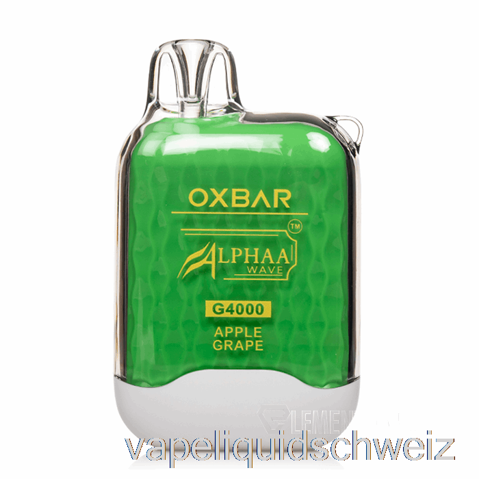 Oxbar G4000 Einweg-Apple-Trauben-Vape Schweiz